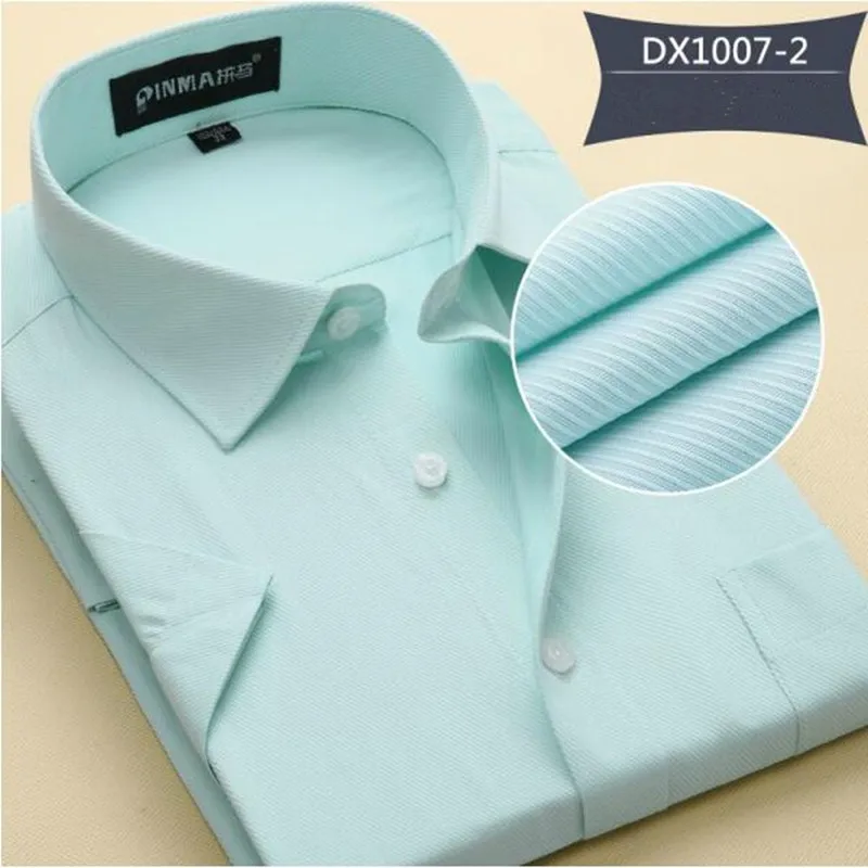 Большие размеры 4XL новинка 2019 летние мужские рубашки с коротким рукавом