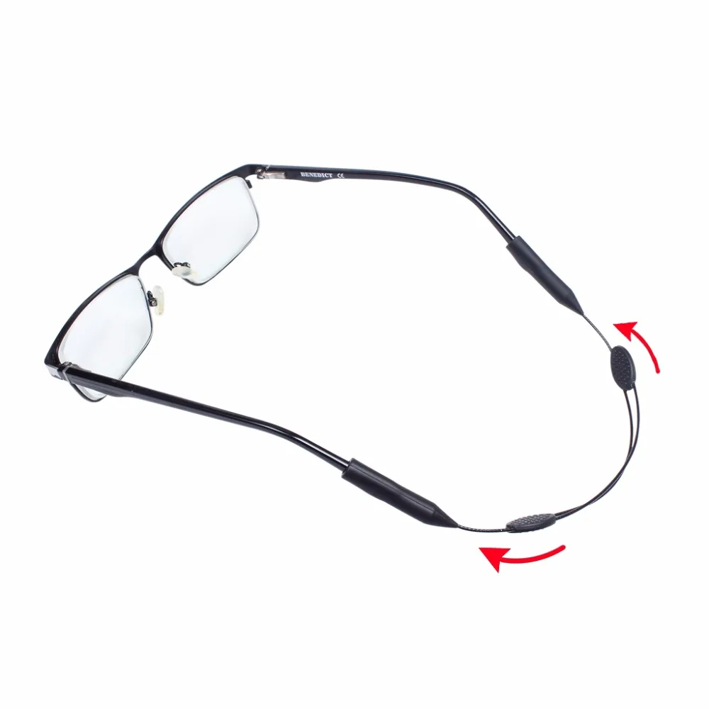 Adjustable Silicone Eyeglass Neck Strap Rope Retainer Holder for Adult  (12)