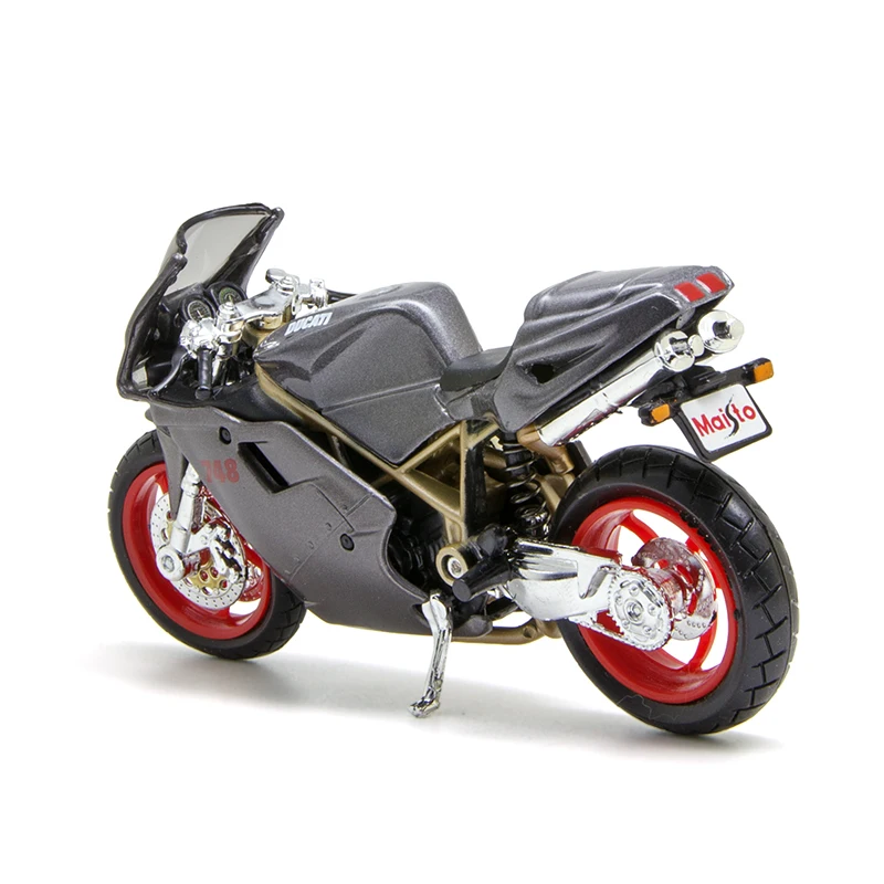 Maisto 1:18 модели мотоциклов Ducati 748 литой пластик мото миниатюрная гоночная игрушка для коллекции подарков