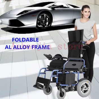 

ROLEVIN High Quality large loading capacity foldable electric wheelchair for disable,elderly people
