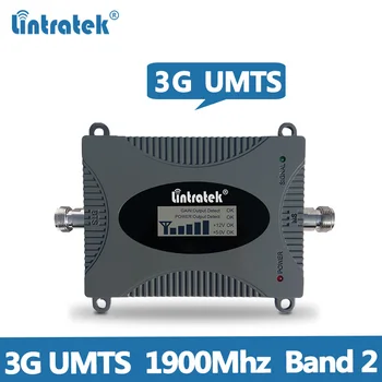 

Lintratek Repeater 3G 1900Mhz Band 2 Signal Booster 3G PCS UMTS Mobile Phone Amplifier 1900Mhz Signal Repeater 65dB Repetidor @8