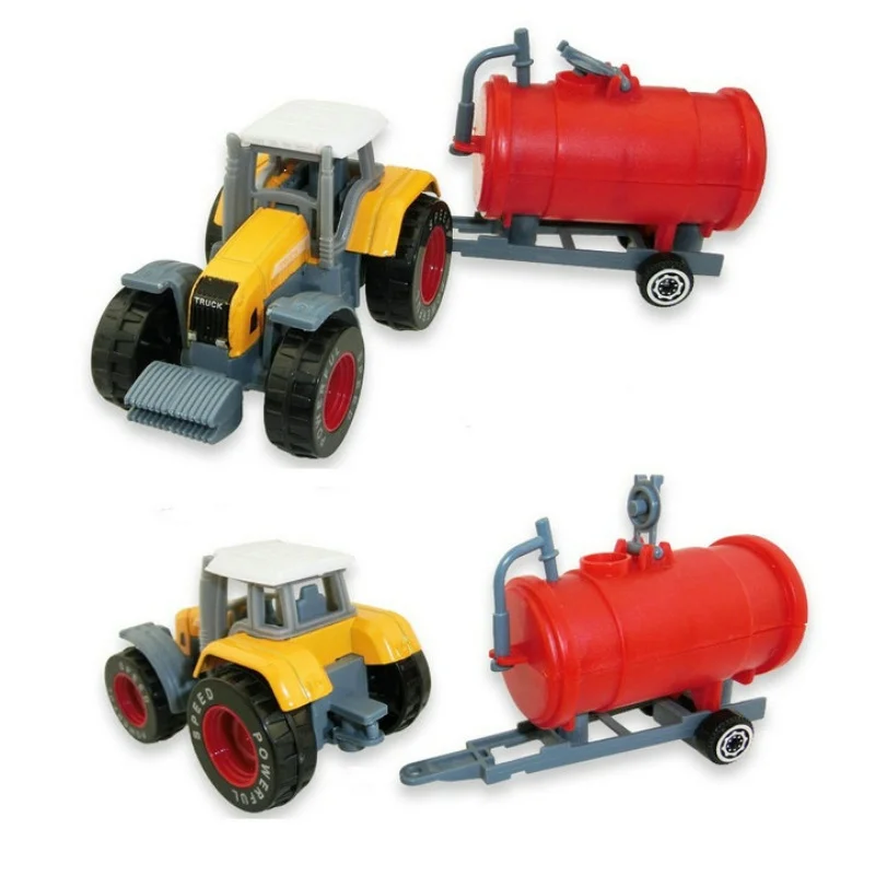 sent randomly for 4styles alloy engineering car tractor toy model farm Vehicle belt boy toy car model children\'s Day Xmas gifts