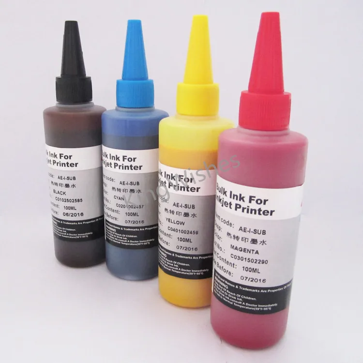 

Top-Rated 100ML x 4 Bottles Sublimation Ink For Epson PX-535F PX-045A PX-405A PX-435A  Japan Inkjet Printer