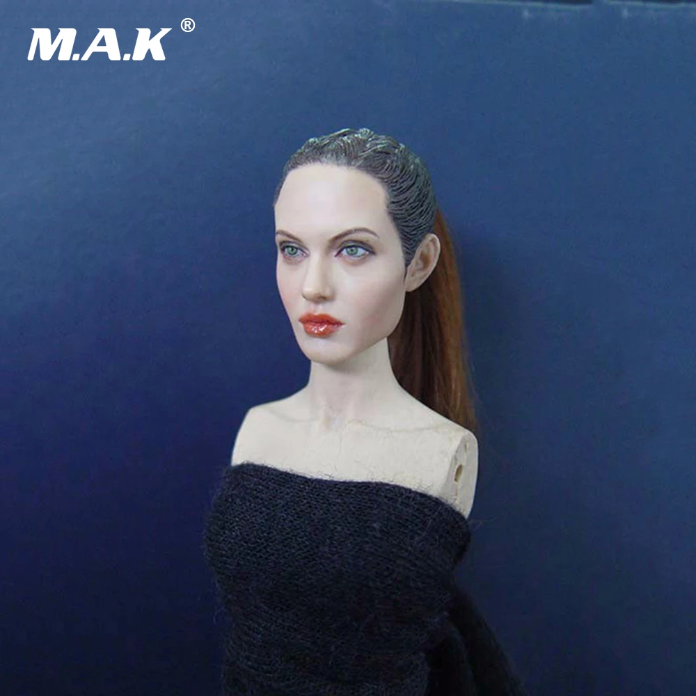 1//6 Avril Lavigne blonde cheveux court HEAD SCULPT FOR 12/" PHICEN TBLeague Figure