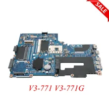 Бесплатная доставка.NB.RYR11.001 NBRYR11001 for Acer Aspire V3-771 V3-771G ноутбук материнская плата VA70/VG70. Процессор Intel Интегрированная материнская плата.
