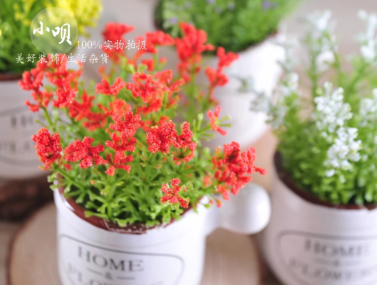 False Flower Green Botany Desktop Small Pot Culture Café Shop Decoration Goods Of Furniture For Display Rather Than For Use False Flower Green Botany Desktop Small Pot Culture Café Shop Decoration Goods Of Furniture For Display Rather Than For Use
