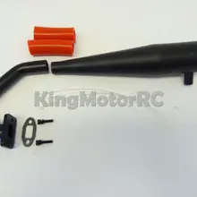 Для HPI Baja 5B King Двигатель Rovan Верзила RC Sidewinder настроенной выхлопной трубы