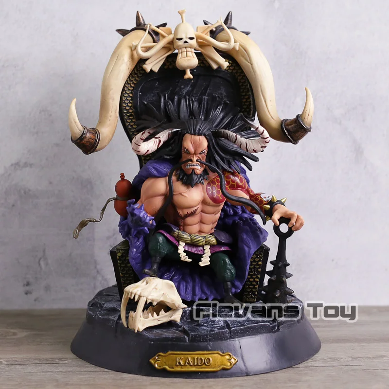 Аниме One Piece экшн фигурка Kaido Статуя Модель Куклы Украшение ПВХ Коллекционная