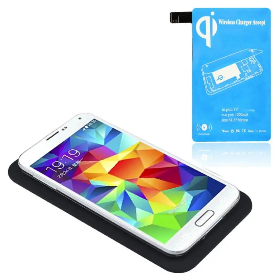 newHot Sale Qi Wireless Charging Pad + Receiver Kit For Samsung Galaxy