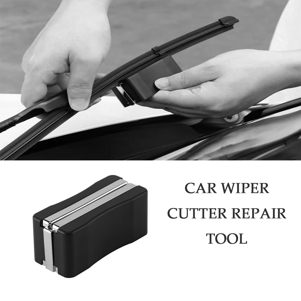 

Universal Scraper Car Windshield Wiper Blade, Refurbish Grinding Car Wiper Blade Repair Tool Auto Windshield Wiper Blade Repair