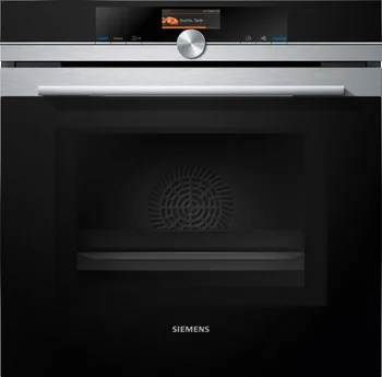 

Oven microwave Siemens HM676G0S1 Inox black glass