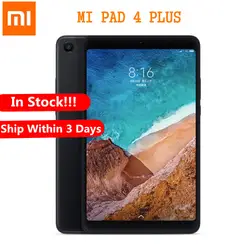 Xiaomi mi Pad 4 Plus 4G Phablet 10,1 дюймов mi UI 9,0 Qualcomm Snapdragon 660 4 Гб 64 Гб планшетный ПК распознавание лица камера LTE-wifi