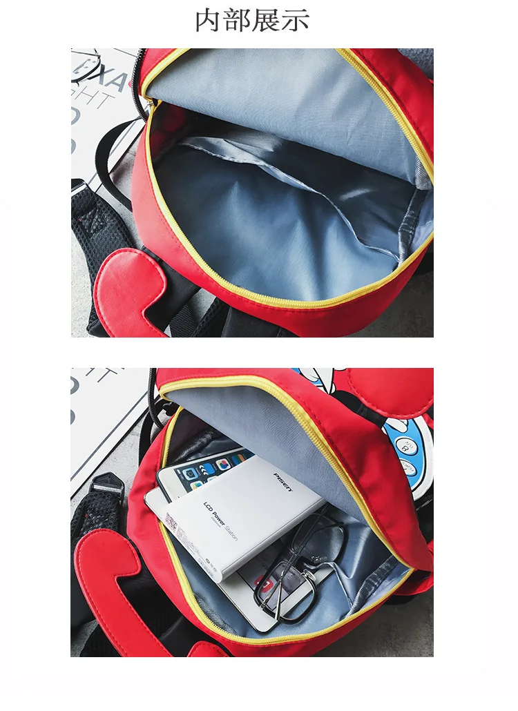 Новые школьные сумки с Микки Маусом для мальчиков и девочек, Детский рюкзак, сумка для детей, компьютерный рюкзак для путешествий, детский рюкзак Mochila Feminina