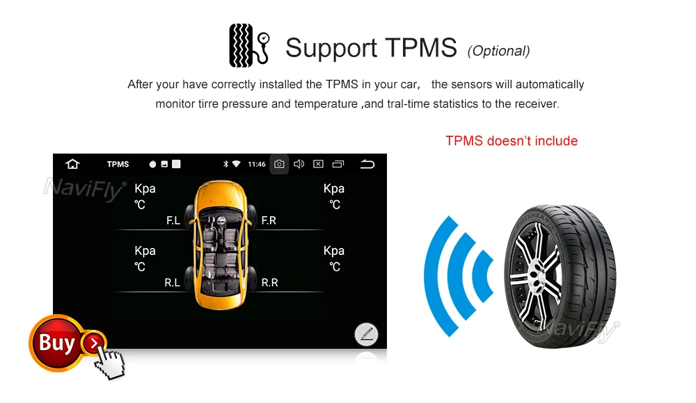 Top NaviFly IPS DSP Android 9.0 car multimedia player for Toyota corolla 2007 2008 2009 2010 2011 car gps navigation autoradio am fm 33