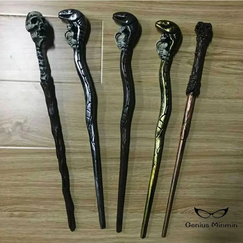 

Harry Potter Hermione Wands Cosplay Albus Dumbledore Magic Wand Stylish Varinhas Magic Iron Wand Core Boy girl Toy Halloween Pre