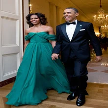 Последний Охотник платье знаменитостей шифоновый с открытыми плечами платье для особых случаев vestidos de fiesta красный ковер одежда плюс размер дешево