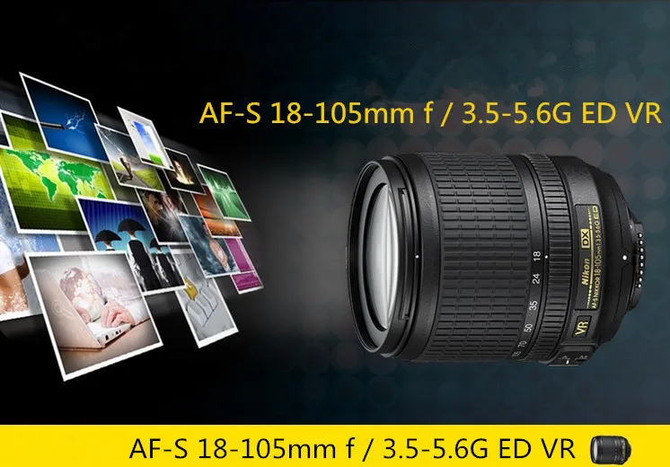 Nikon 18 105 Mm F 3 5 5 6g Ed Vr Lens Af S Dx Nikkor Lenses For Nikon D30 D3300 D3400 D50 D5300 D5500 D90 D7100 D70 D500 Nikkor Lenses Lenses For Nikonaf S Dx Nikkor