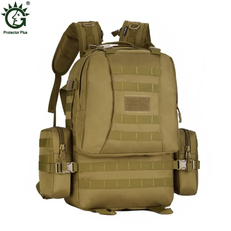 

50L Multifunctional Military Molle Backpack Men Waterproof Nylon Knapsack Male Laptop Daypack Travel Bags Army Combined Rucksack