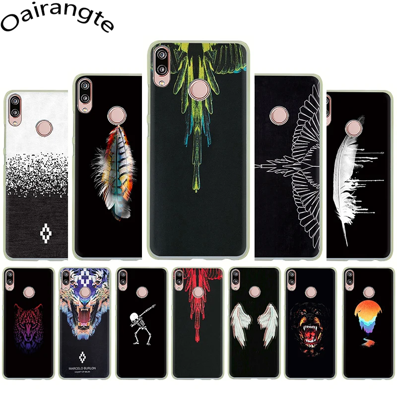 

Marcelo Burlon Hard phone Cover Case for Huawei P8 P9 P10 P20 P30 Pro Lite Mini P Smart Z Plus
