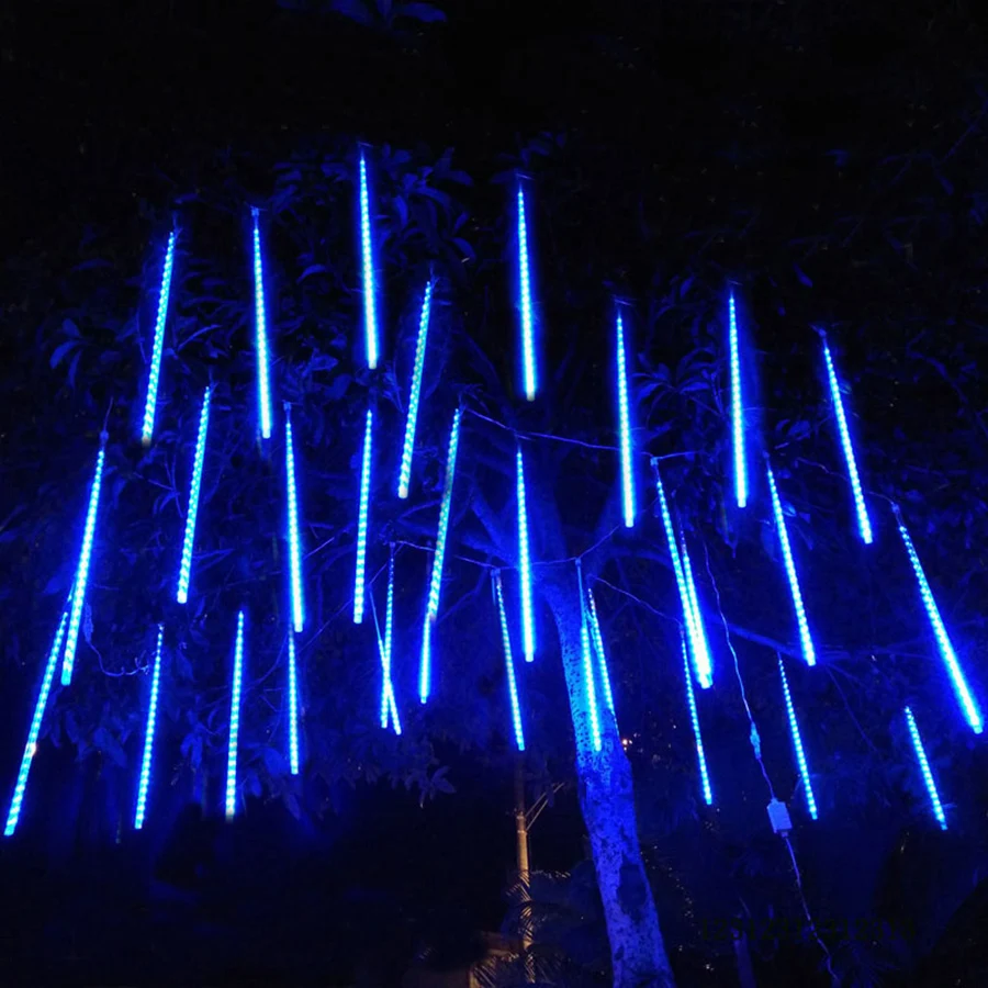 110V 220V 30cm Meteor Rain Tube led Xmas Garden street holiday lights for home Christmas tree Outdoor Indoor decoration light 110V 220V 30cm Meteor Rain Tube led Xmas Garden street holiday lights for home Christmas tree Outdoor Indoor decoration light