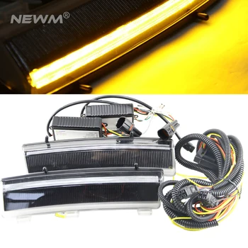

Exact Fit CREE Chip High Power LED Front Bumper Reflector Replacement LED Daytime Running Lights 2006-2009 for Nissan 350Z LCI
