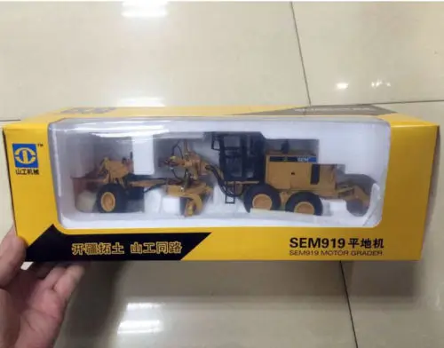 New 1/35 Scale DieCast Model - SEM919 SEM 919 Motor Grader Construction vehicles