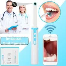 Appareil de dentiste de caméra intra-orale dentaire intra-orale sans fil WiFi HD USB lumière LED outil de blanchiment des dents d'inspection vidéo en temps réel