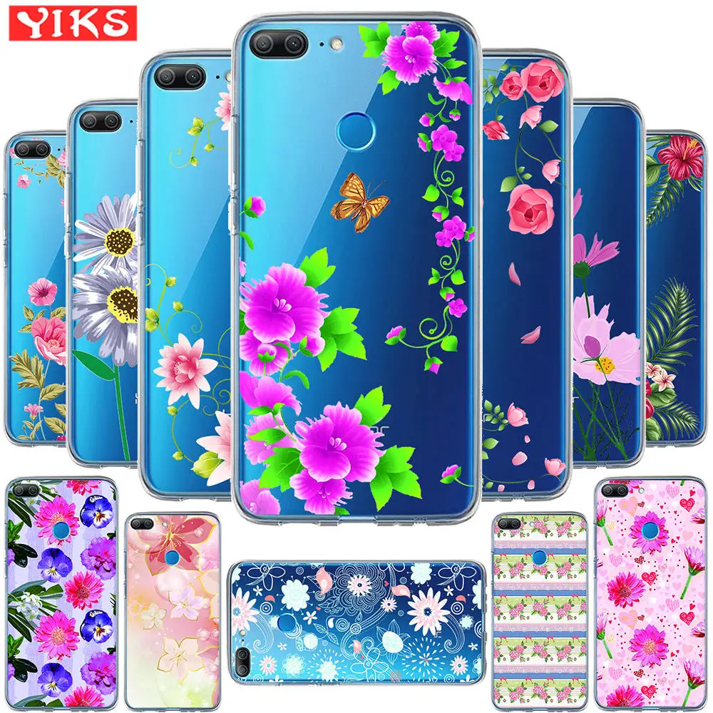 

Flores Case For Huawei Honor 10 9 8 Lite 7 7A 7X 7C 6A 6X Cover Silicone Soft TPU Case Mandala Flower Fundas Capinha Etui