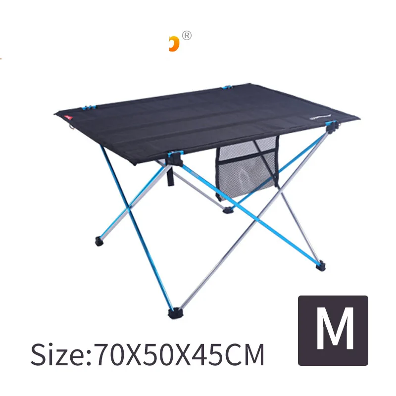  Outdoor Ultra light aluminum alloy portable folding table multifunctional camping Leisure Travel pi