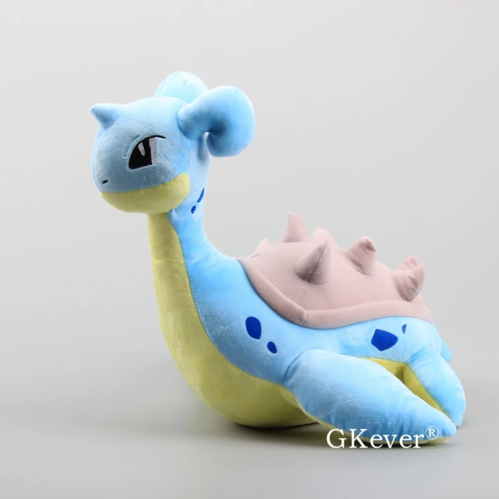 Аниме Lapras Плюшевые игрушки 1" 35 см мультфильм Lapras рисунок мягкие куклы подарок