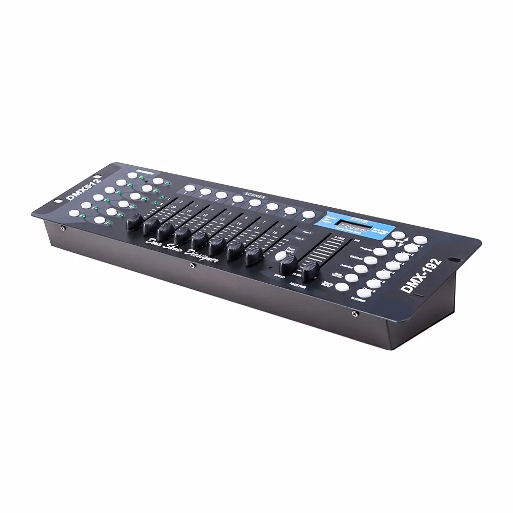 

Free shipping 192CH DMX512 Stage DJ Light Controller for Lighting Party Pub Night Club DJ KTV Moving Heads