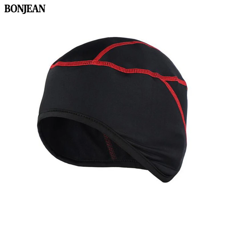 BONJEAN Winter Warm Up Fleece Thermal Cycling Caps MTB Bike Bicycle