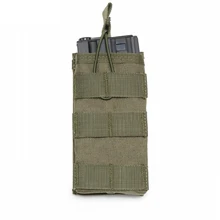 M4 подсумок для одного магазина нейлоновый тактический жилет картридж Сумка для охоты Пейнтбол страйкбол жилет аксессуары сумки Molle Чехол