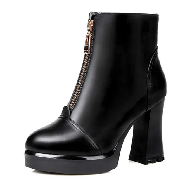 plus size high heel boots