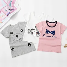 Kids Tops Summer Children Boys Girls Short-sleeve Tshirt Cartoon Toddler Baby Clothes Cotton Girl Clothing T-shirts Fashion Kids Tops Summer Children Boys Girls Short-sleeve Tshirt Cartoon Toddler Baby Clothes Cotton Girl Clothing T-shirts Fashion