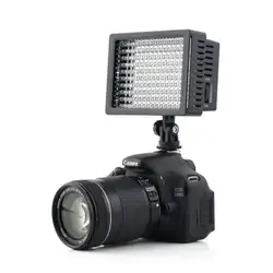 Фотография СВЕТОДИОДНЫЙ 160 LED Studio Видео стрельба освещение для Canon NIKON SONY цифровая видеокамера свет лампы камера 12 Вт 1280LM