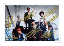 BTS foto autografada Verão Viagem assinado imagem grupo foto 10*15 cm 4*6 polegadas freeshipping new coreano 09.2016 02