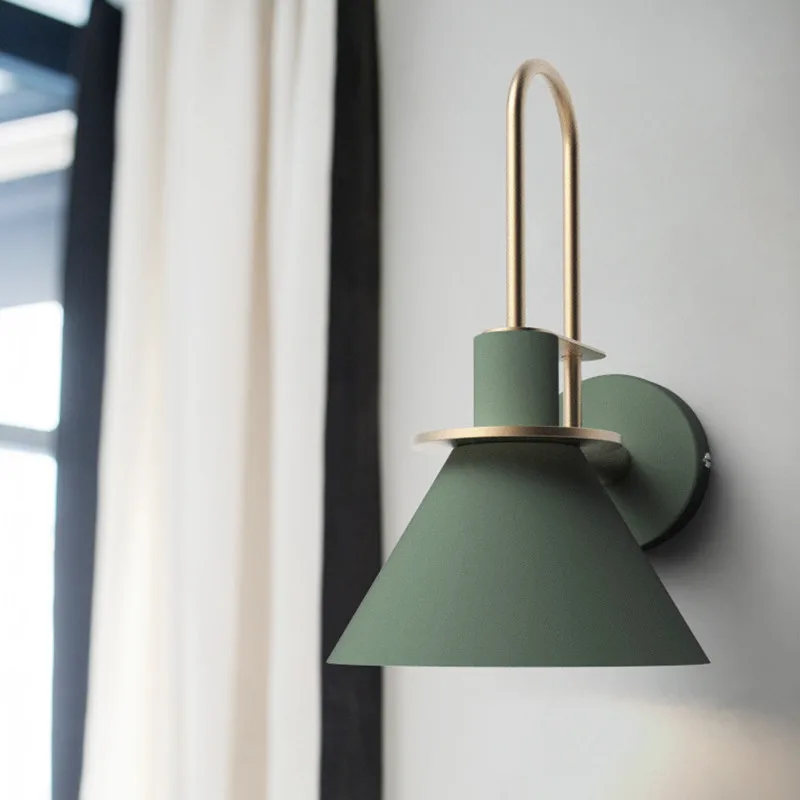 

Korean Led Wall Lamp Bedside Luminaire Living Room Bathroom Bar Loft Decoration Wall Sconce Lighting Fixtures Free Shipping