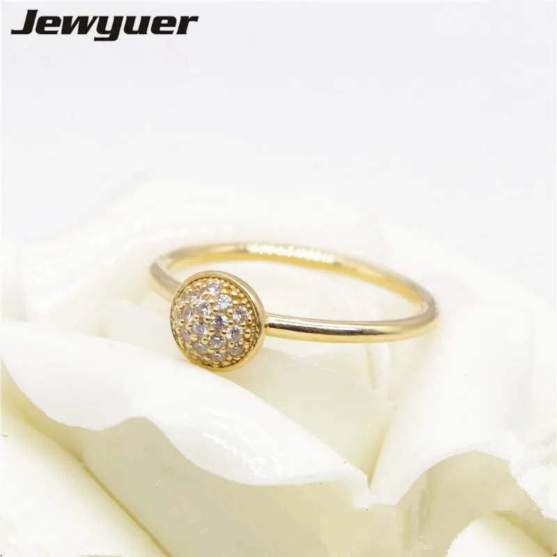 

Mother's day collection ring Dazzling Droplet 14k Solid gold ring for women gift for mom Fine 925 silver Memnon Jewelry RIP0104
