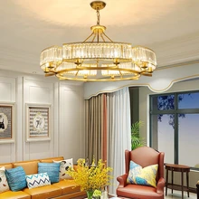 TRAZOS Plated Crystal Pendant Light K9 Crystal decorative pendant lamp bedroom brushed crystal pendant lighting lustre 110-240V candles k9 crystal pendant lights hanging lamps spherical tree leaf crystal abajur lustre de bar home bedroom lampadario lamp