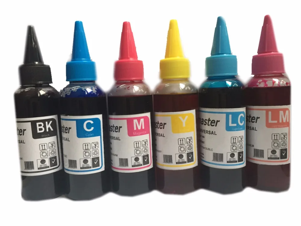 600ML Universal Ink Refill Kits for Epson Inkjet Printer Refillable
