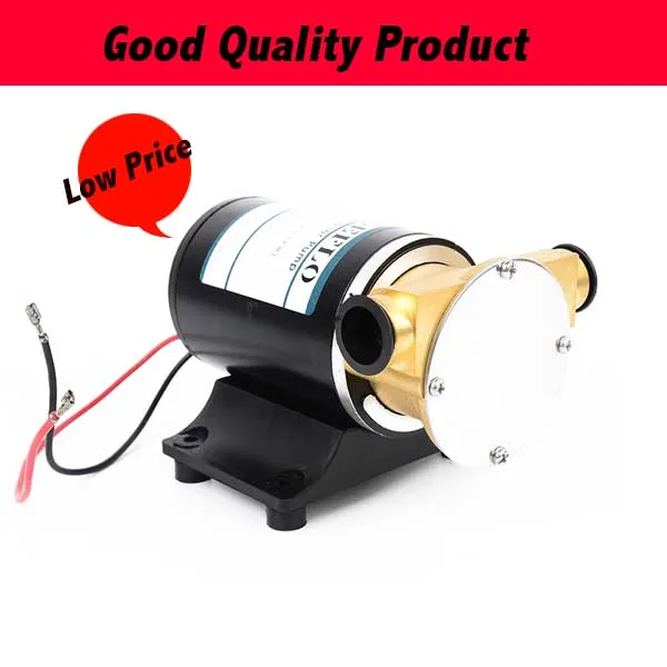 

12V/24V Optional DC Mico Portable Water Pump 30L/min Engine Cooling Pump Max Head 3m Deck Wash Bilge Pump For Salt Water
