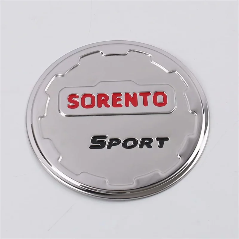 

For Kia Sorento 2015 2016 2017 Stainless Steel Gas Tank Cover Fuel Cap Tank Cap Cover Protectors Sticker Car Styling Accessories