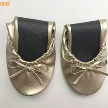 № Заводская цена Весна Крытый удобно складывать обувь Roll Up балетки