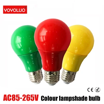 

new Colorful Globe Light Bulb Led Bar Light 5W 7W 9W Red Blue Green Yellow Pink Lampara Led For Bar KTV Party Lighting