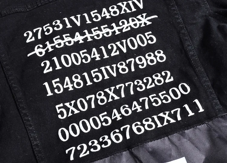 Мужская джинсовая куртка Sokotoo с длинными рукавами и отложным ...