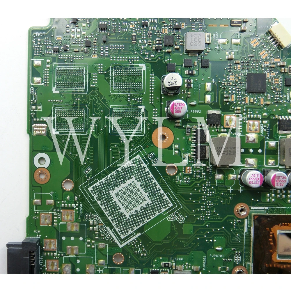  X550CA I5-3337 CPU 4GB RAM mainboard REV2.0 For ASUS X550CA X550CC Y581C Laptop motherboard 90NB0BT