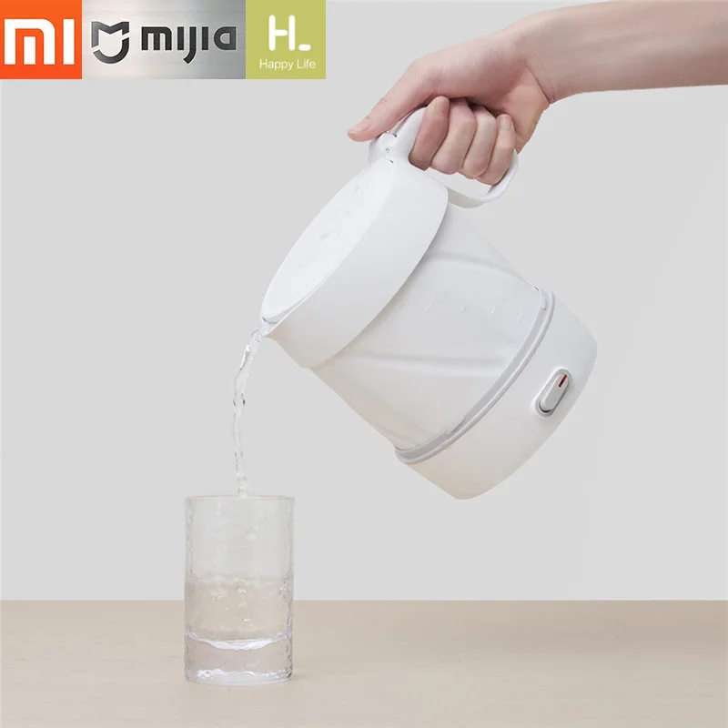 Xiaomi HL складной электрический чайник ручной мгновенный нагрев Электрический чайник с автоматической защитой от помех проводной чайник для дома