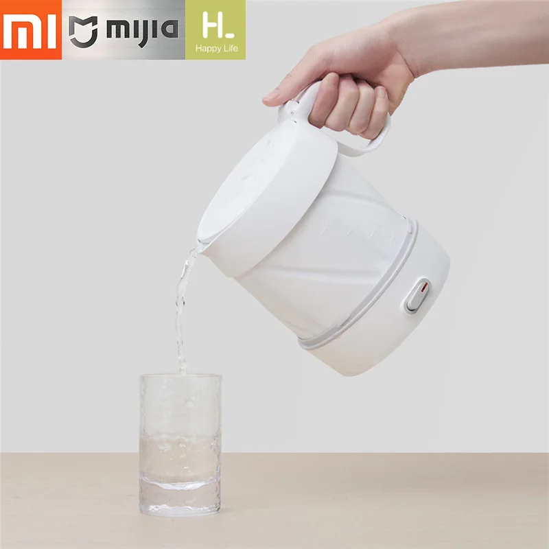 

Xiaomi HL Folding Electric Kettle Handheld Instant Heating Electric Water Kettle Auto Power-off Protection Wired Kettle For Home