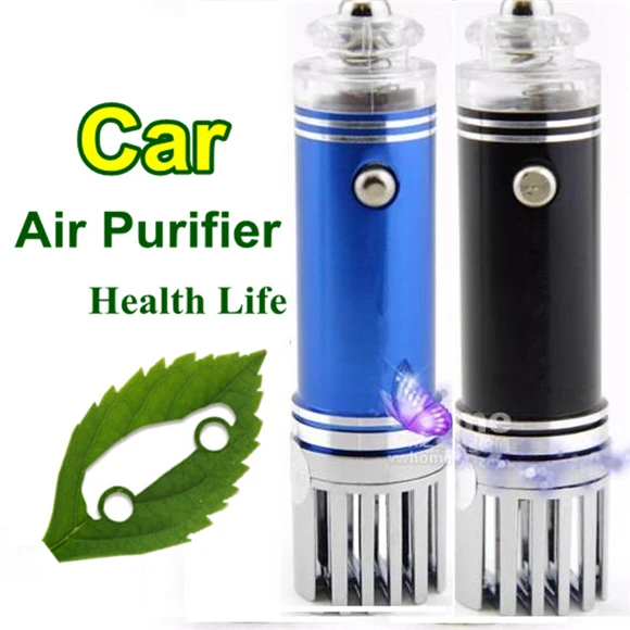 Автомобильный внутренний декоративный очиститель воздуха, кислородный ионизатор, автомобильный освежитель воздуха, удаляет дым и чистит автомобиль, домашний офис, автомобиль-Стайлинг, 1 шт